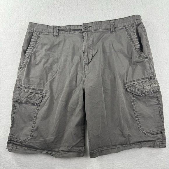 Union Bay Shorts‎ Mens 42 Gray Cargo Pockets Utility Gorpcore Hiking - Picture 1 of 8